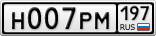 Н007РМ197